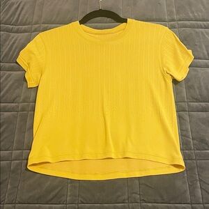 Lululemon Marigold Yellow Short Sleeve Tee